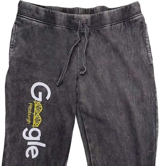 Google Pittsburgh Women's SIZE LARGE Soft Lightweight Charles River Gray Joggers - Picture 3 of 5